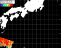 NOAA人工衛星画像:黒潮域, パス=20261008 01:40 UTC