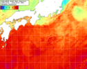 NOAA人工衛星画像:黒潮域, 1週間合成画像(2026/10/03～2026/10/09UTC)