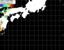 NOAA人工衛星画像:黒潮域, パス=20261012 01:30 UTC