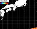 NOAA人工衛星画像:黒潮域, パス=20261012 11:00 UTC