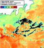 NOAA人工衛星画像:神奈川県近海, 1日合成画像(2026/10/17UTC)