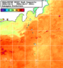 NOAA人工衛星画像:神奈川県近海, 1週間合成画像(2026/10/11～2026/10/17UTC)