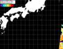 NOAA人工衛星画像:黒潮域, パス=20261019 23:10 UTC