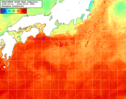 NOAA人工衛星画像:黒潮域, 1週間合成画像(2026/10/14～2026/10/20UTC)