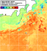 NOAA人工衛星画像:神奈川県近海, 1日合成画像(2026/10/21UTC)
