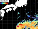 NOAA人工衛星画像:黒潮域, パス=20261023 23:00 UTC