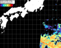 NOAA人工衛星画像:黒潮域, パス=20261023 23:20 UTC