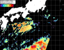 NOAA人工衛星画像:黒潮域, パス=20261024 00:40 UTC