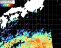 NOAA人工衛星画像:黒潮域, パス=20261024 12:00 UTC
