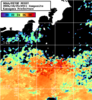 NOAA人工衛星画像:神奈川県近海, 1日合成画像(2026/10/25UTC)