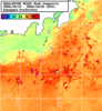 NOAA人工衛星画像:神奈川県近海, 1週間合成画像(2026/10/19～2026/10/25UTC)