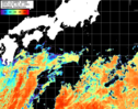 NOAA人工衛星画像:黒潮域, パス=20261026 00:20 UTC