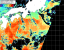 NOAA人工衛星画像:黒潮域, パス=20261028 01:20 UTC