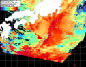 NOAA人工衛星画像:黒潮域, パス=20240428 01:28 UTC