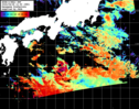 NOAA人工衛星画像:黒潮域, パス=20240428 12:50 UTC