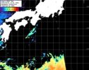 NOAA人工衛星画像:黒潮域, パス=20240501 13:02 UTC