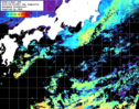 NOAA人工衛星画像:黒潮域, 1日合成画像(2024/05/02UTC)