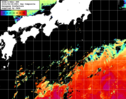 NOAA人工衛星画像:黒潮域, 1日合成画像(2024/06/28UTC)