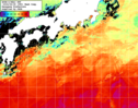 NOAA人工衛星画像:黒潮域, 1週間合成画像(2024/06/22～2024/06/28UTC)