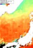 NOAA人工衛星画像:日本海, 1週間合成画像(2024/06/22～2024/06/28UTC)