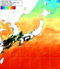 NOAA人工衛星画像:日本全域, 1週間合成画像(2024/06/24～2024/06/30UTC)