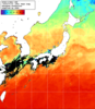 NOAA人工衛星画像:日本全域, 1週間合成画像(2024/06/25～2024/07/01UTC)