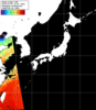 NOAA人工衛星画像:日本全域, パス=20240702 14:06 UTC