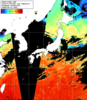 NOAA人工衛星画像:日本全域, 1日合成画像(2024/07/02UTC)