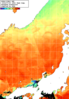 NOAA人工衛星画像:日本海, 1週間合成画像(2024/06/26～2024/07/02UTC)