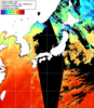 NOAA人工衛星画像:日本全域, 1日合成画像(2024/07/03UTC)