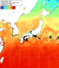 NOAA人工衛星画像:日本全域, 1週間合成画像(2024/06/27～2024/07/03UTC)