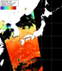 NOAA人工衛星画像:日本全域, パス=20240704 13:07 UTC