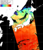 NOAA人工衛星画像:日本全域, パス=20240705 12:40 UTC