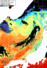 NOAA人工衛星画像:日本海, パス=20240705 12:40 UTC