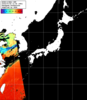 NOAA人工衛星画像:日本全域, パス=20240706 13:55 UTC
