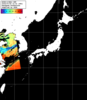 NOAA人工衛星画像:日本全域, パス=20240706 14:03 UTC