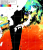 NOAA人工衛星画像:日本全域, 1日合成画像(2024/07/06UTC)