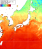 NOAA人工衛星画像:日本全域, 1週間合成画像(2024/06/30～2024/07/06UTC)