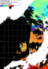 NOAA人工衛星画像:日本海, 1日合成画像(2024/07/06UTC)