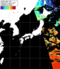 NOAA人工衛星画像:日本全域, パス=20240707 11:47 UTC