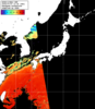 NOAA人工衛星画像:日本全域, パス=20240707 13:28 UTC