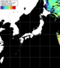 NOAA人工衛星画像:日本全域, パス=20240708 11:20 UTC