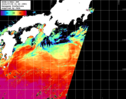 NOAA人工衛星画像:黒潮域, パス=20240708 01:44 UTC