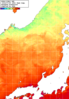 NOAA人工衛星画像:日本海, 1週間合成画像(2024/07/02～2024/07/08UTC)