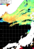 NOAA人工衛星画像:日本海, パス=20240709 12:34 UTC