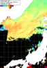NOAA人工衛星画像:日本海, 1日合成画像(2024/07/09UTC)
