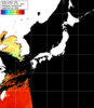 NOAA人工衛星画像:日本全域, パス=20240710 13:49 UTC