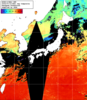 NOAA人工衛星画像:日本全域, 1日合成画像(2024/07/10UTC)