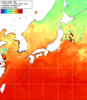 NOAA人工衛星画像:日本全域, 1週間合成画像(2024/07/04～2024/07/10UTC)