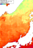 NOAA人工衛星画像:日本海, 1週間合成画像(2024/07/04～2024/07/10UTC)